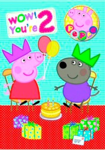 Auguri Compleanno Peppa Pig 2 anni