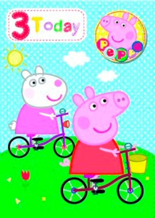 Auguri Compleanno Peppa Pig 3 anni