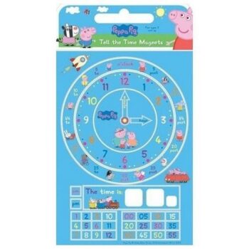 Orologio didattico Peppa Pig con magneti