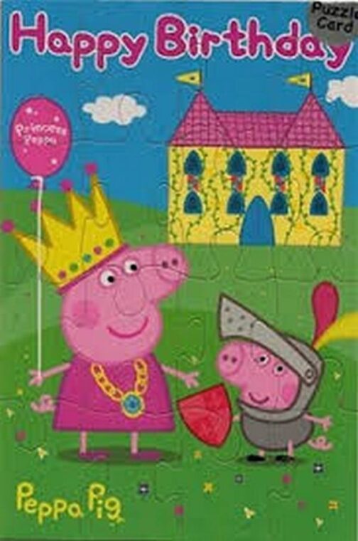 Puzzle Happy Birthday Peppa Pig