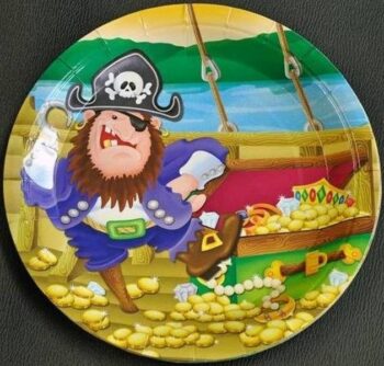 Piatti festa Pirati