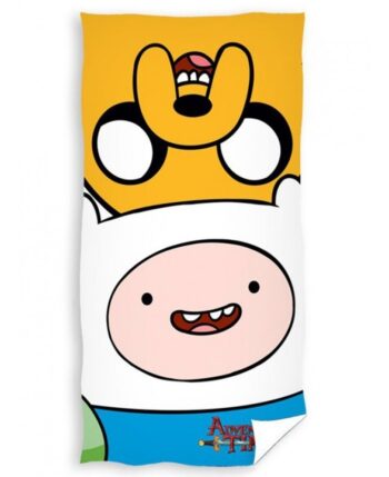 Asciugamano telo mare Adventure Time Jake e Finn