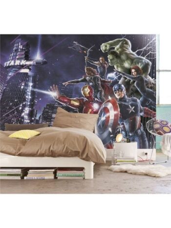 Fotomurale The Avengers "Citynight" 254cm x 184cm