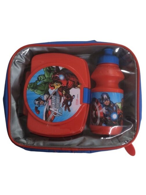 Set portamerenda Marvel Avengers 3pz