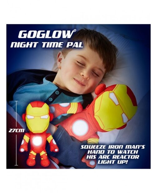 Peluche e luce notturna 2in1 Iron Man