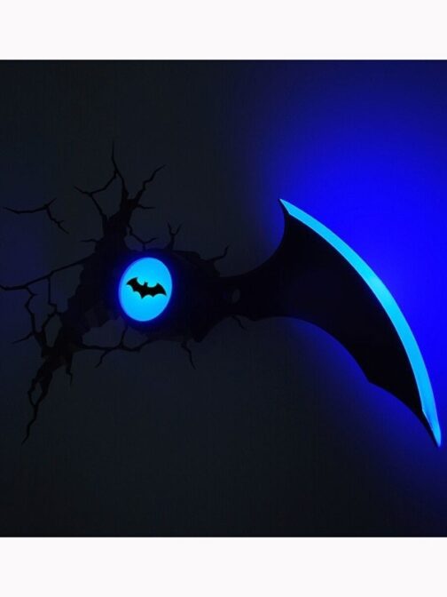 Luce da parete 3D a LED Batman Batarang