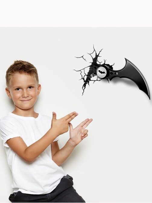 Luce da parete 3D a LED Batman Batarang