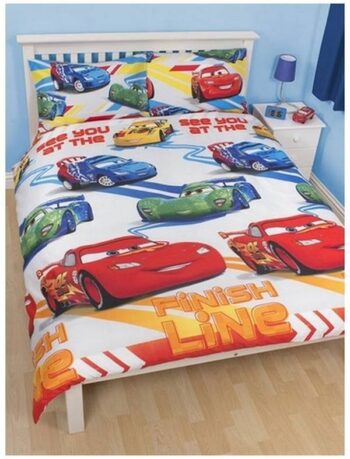 Parure copripiumino matrimoniale Disney Cars Speed