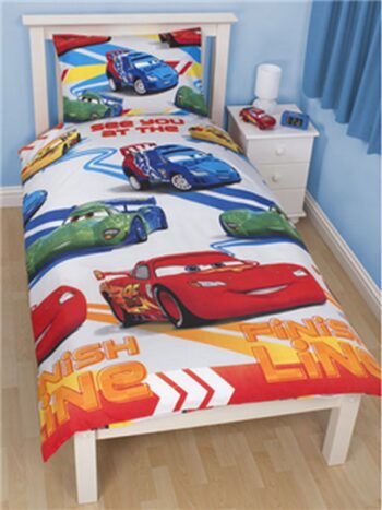 Parure copripiumino singolo reversibile Disney Cars