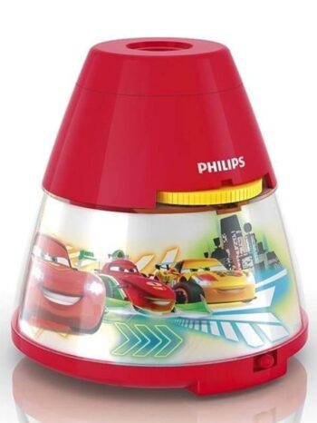 Luce notturna e proiettore a LED Disney Cars Philips