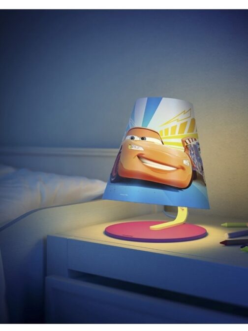 Lampada da comodino a LED Disney Cars