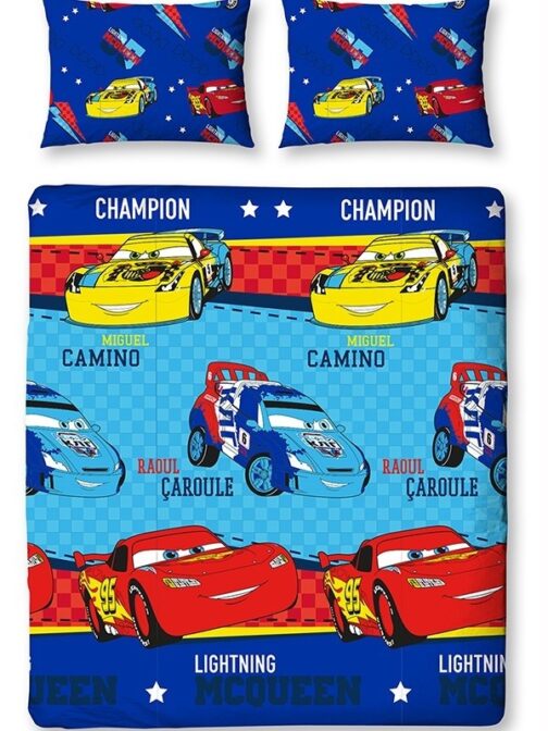 Parure copripiumino doppio Disney Cars Piston