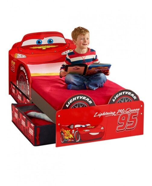 Lettino Disney Cars con cassetti