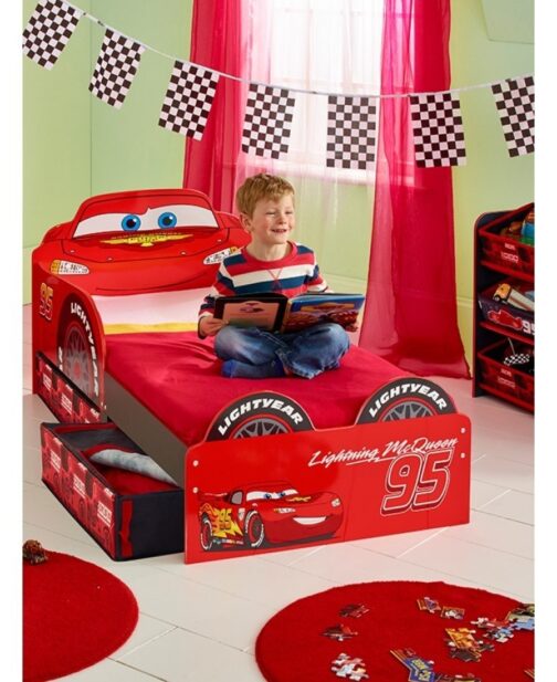 Lettino Disney Cars con cassetti