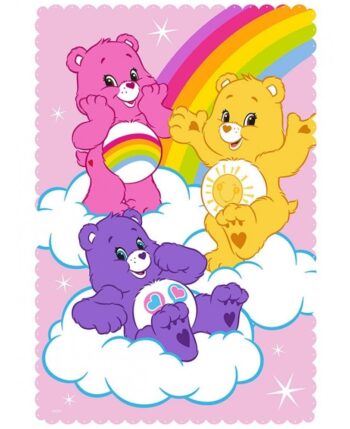 Plaid Pile Care Bears Share