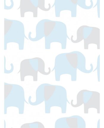 Carta da parati adesiva Elefantini