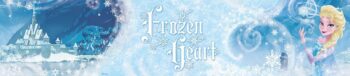 Bordo adesivo Frozen Heart Elsa 5mt