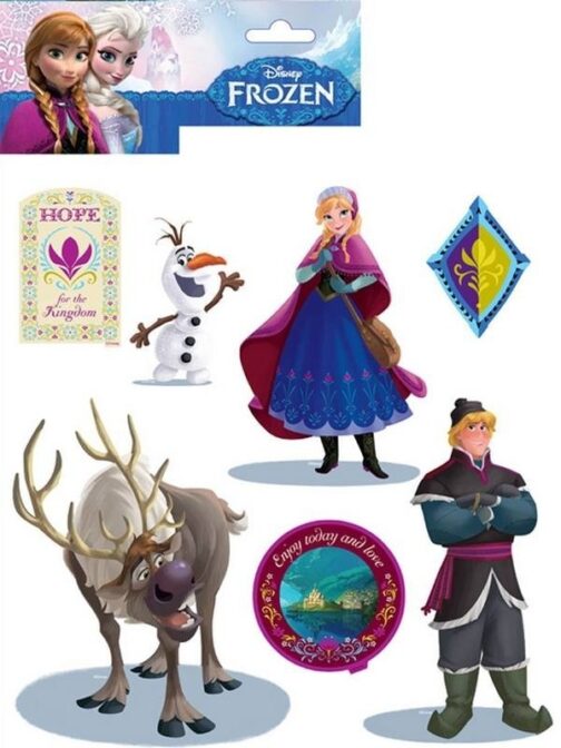 Adesivi murali Disney Frozen 14pz
