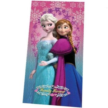 Asciugamano telo mare Disney Frozen Family Forever
