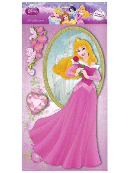 Decorazioni murali 3D Principesse Disney