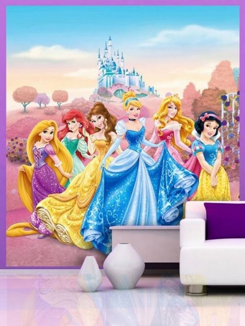 Fotomurale Principesse Disney 180 x 202cm