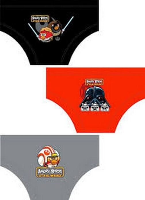 Set 3 slip bimbo Star Wars Angry Birds