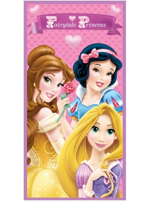 Asciugamano telo mare Disney Princess Fairytale