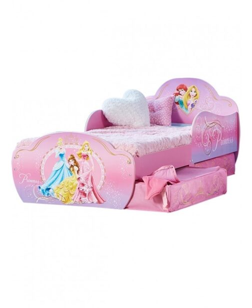 Lettino Disney Princess con cassetti