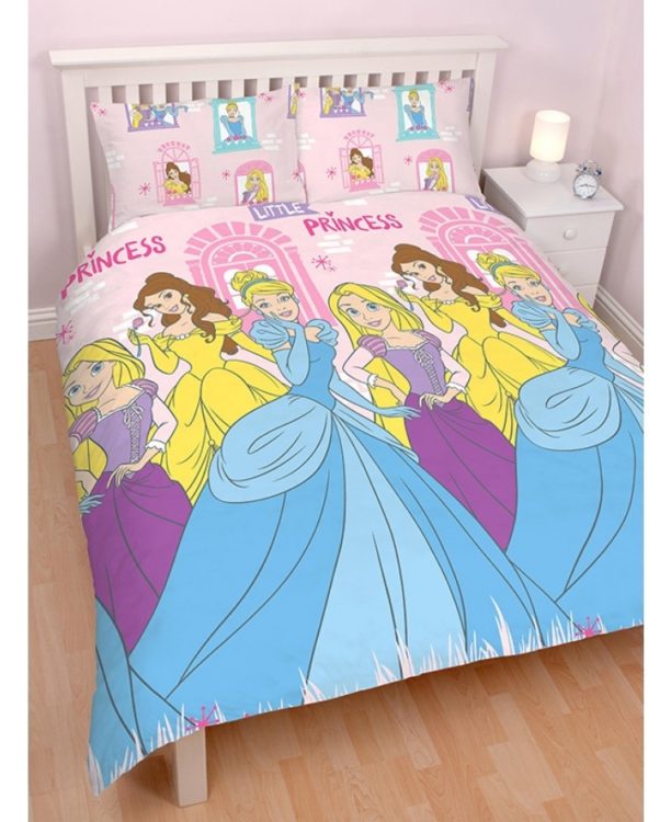 Parure copripiumino letto doppio Principesse Disney Boulevard