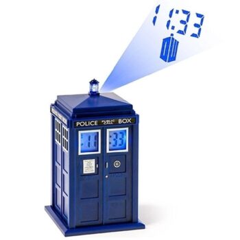 Orologio sveglia con proiezione Tardis Doctor Who