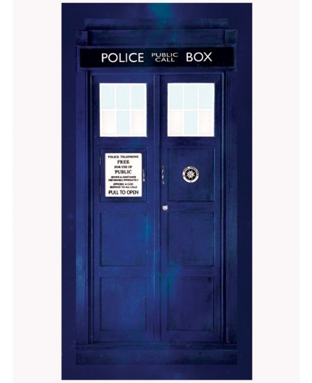 Asciugamano Dr Who Tardis