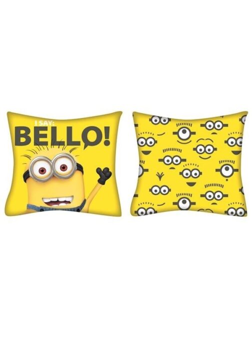 Cuscino reversibile Minion Cattivissimo Me 'Bello'