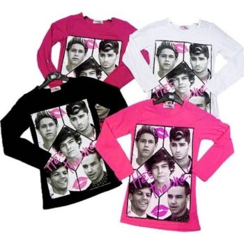 T-Shirt manica lunga One Direction