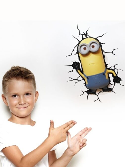 Luce da parete 3D a LED Kevin Minions