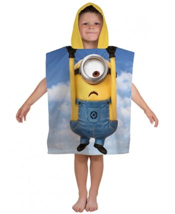 Accappatoio poncho Minions