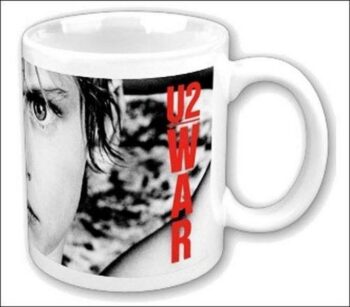 Tazza mug in ceramica U2 War