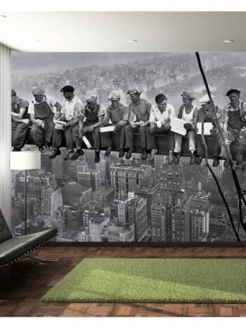 Fotomurale "Lunchtime atop a skyscraper" 232 x 315cm