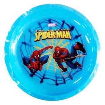 Piatto piano in plastica Spiderman