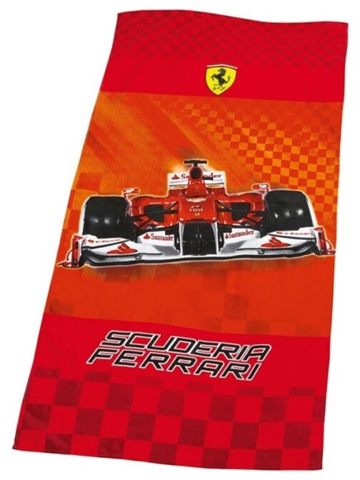 Asciugamano Telo Mare Ferrari Race