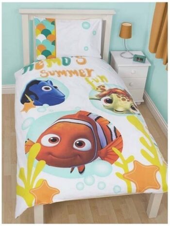 Parure copripiumino singolo reversibile Nemo Bubbles