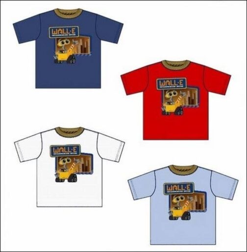 T-shirt mezza manica Wall-E