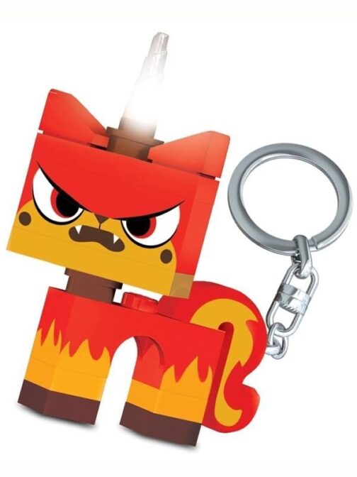 Portachiavi con luce Angry Unikitty Lego Movie