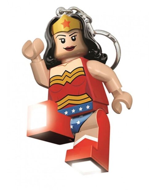 Portachiavi con LED di Wonder Woman Lego DC Superheroes