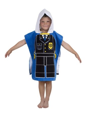 Accappatoio poncho con cappuccio Lego City Heroes