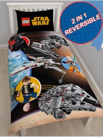 Parure copripiumino singolo Lego Star Wars