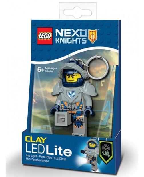 Portachiavi con LED di Lego Nexo Knights Clay
