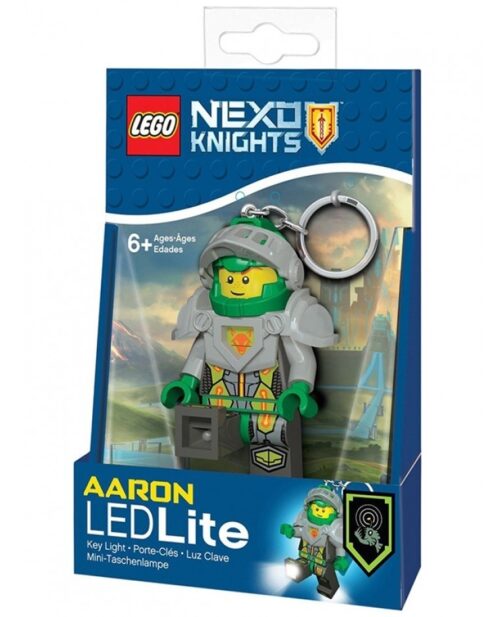 Portachiavi con LED di Lego Nexo Knights Aaron
