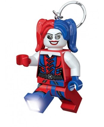 Portachiavi con LED di Harley Quinn Lego DC Superheroes