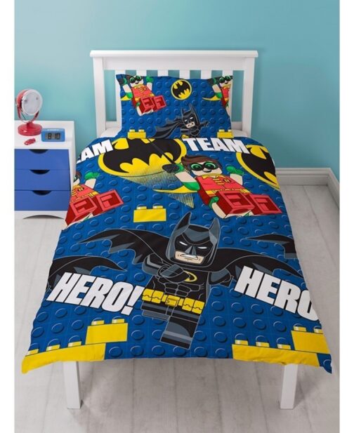 Parure copripiumino singolo Lego Batman