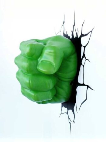 Luce da parete 3D a LED Hulk